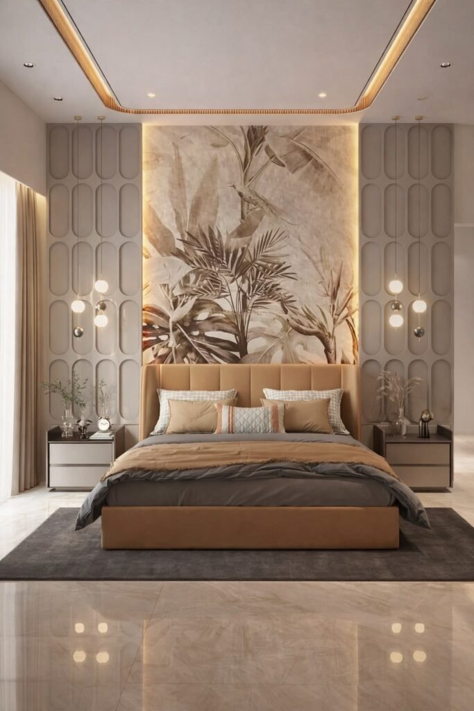 Bedroom interior luxury